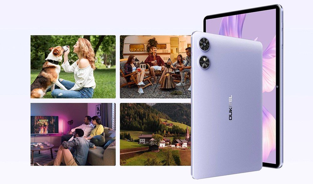 Tablet OUKITEL OT6 i 4 przykładowe zdjęcia