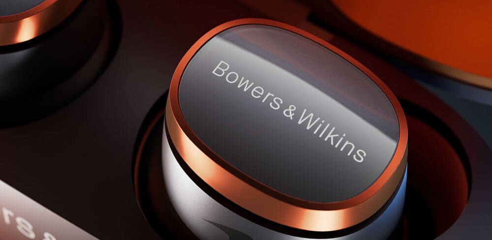 Słuchawki dokanałowe BOWERS & WILKINS PI8 McLaren ANC ergonomiczne wkładki komfort noszenia