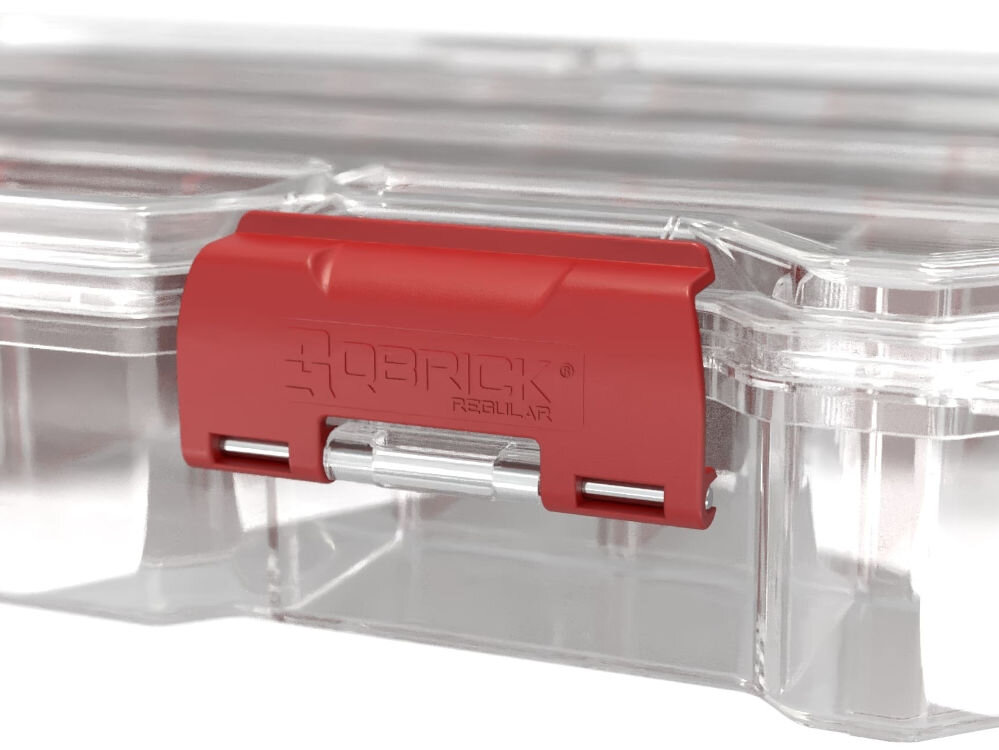 Organizer QBRICK Compact S ORGQRCSTRAPL225 zawiasy metalowe trzpienie solidne klamry logo porządek