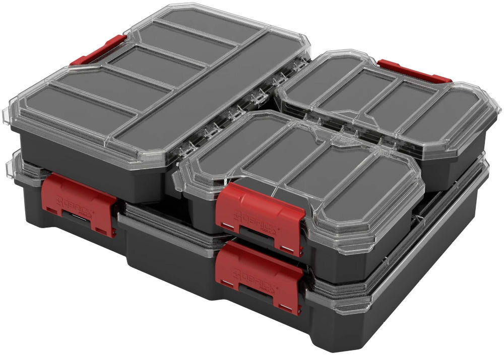 Organizer QBRICK Compact L Black ORGQRCLCZAPL225 ochrona przed pyłem ochrona przed wilgocią