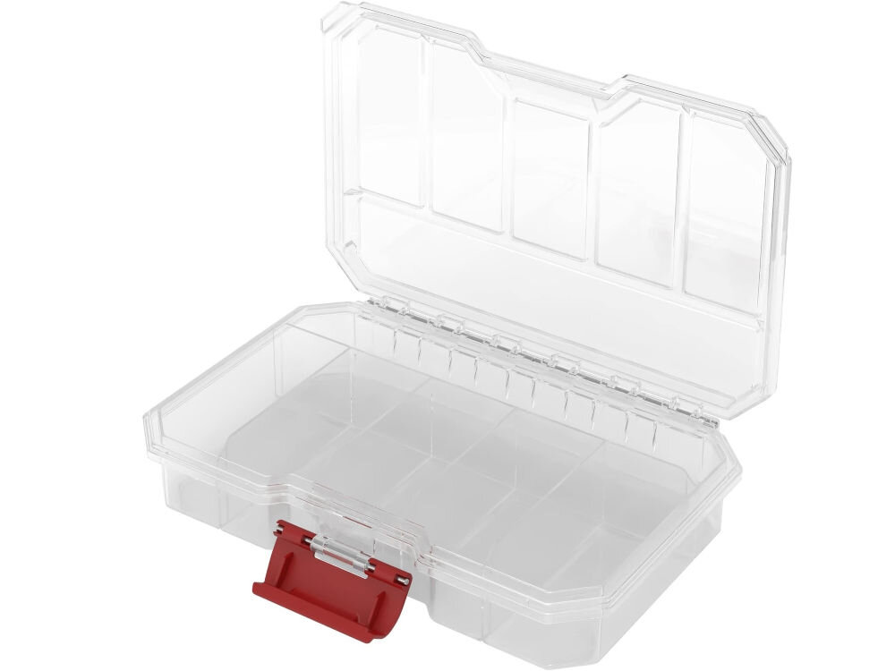 Organizer QBRICK Compact M ORGQRCMTRAPL225 stałe komory łatwa organizacja porządek w warsztacie organizer do transportu
