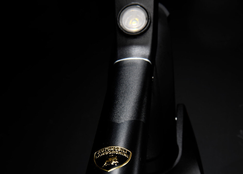 Hulajnoga elektryczna LAMBORGHINI AL1 Czarny bezpieczenstwo hamulce oswietlenie