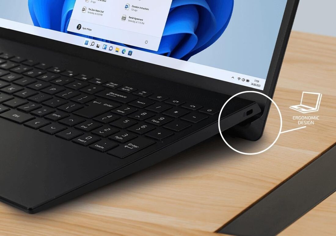 Laptop TECHBITE Zin 5 - Wysoka ergonomia