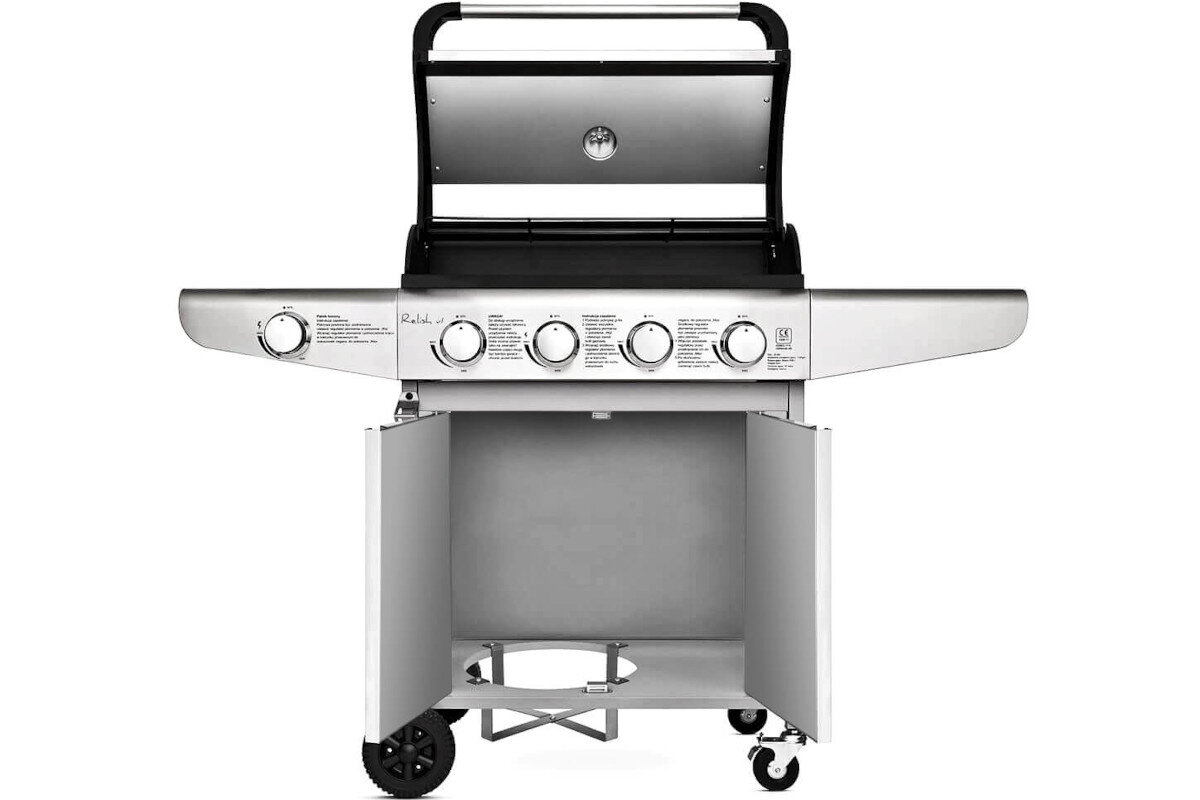 KOLER Relish v1 grill pokrywa wygodny uchwyt przyspieszenie pieczenie grillowanie warunki pogodowe