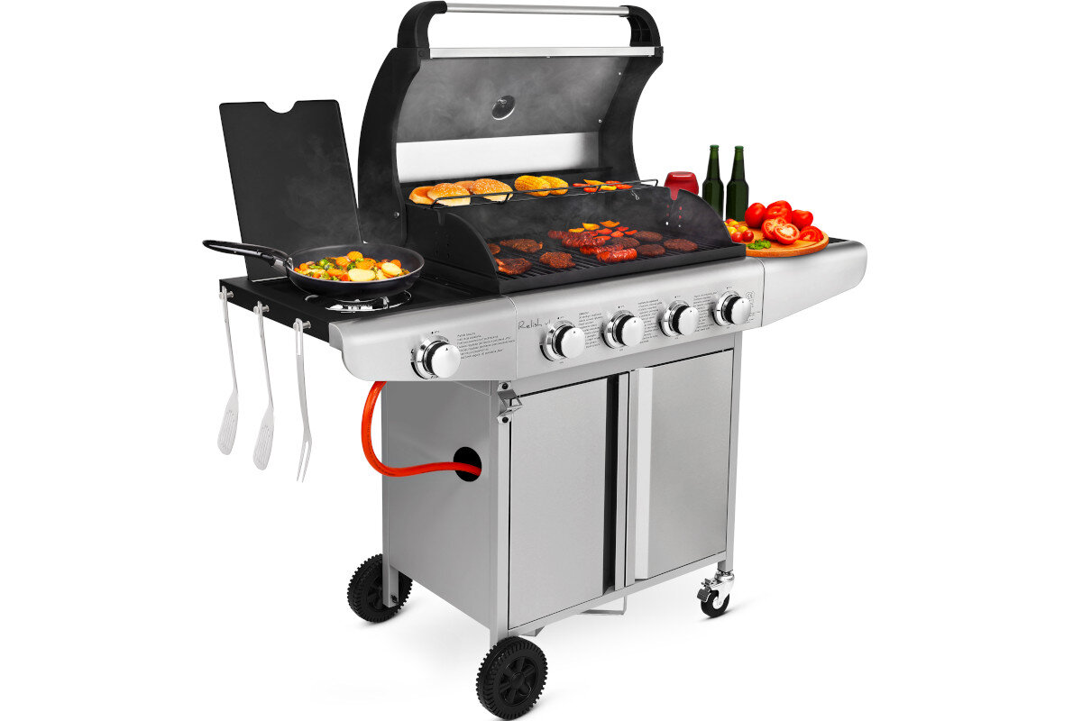 KOLER Relish v1 ogród taras stal emaliowana grill styl elegancja estetyka dbałość detale