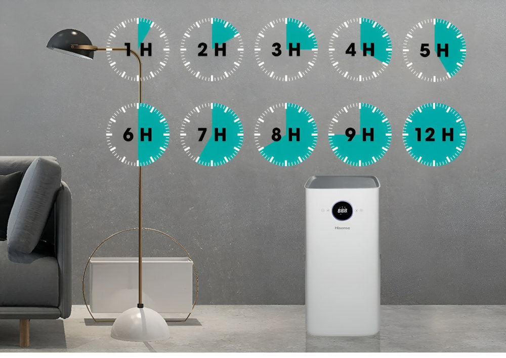 Oczyszczacz powietrza HISENSE AP580H Elegancki design