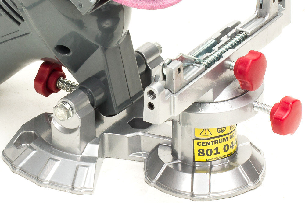 Ostrzałka do łańcuchów NAC SHE250-F oslona tarczy mocowanie sruby