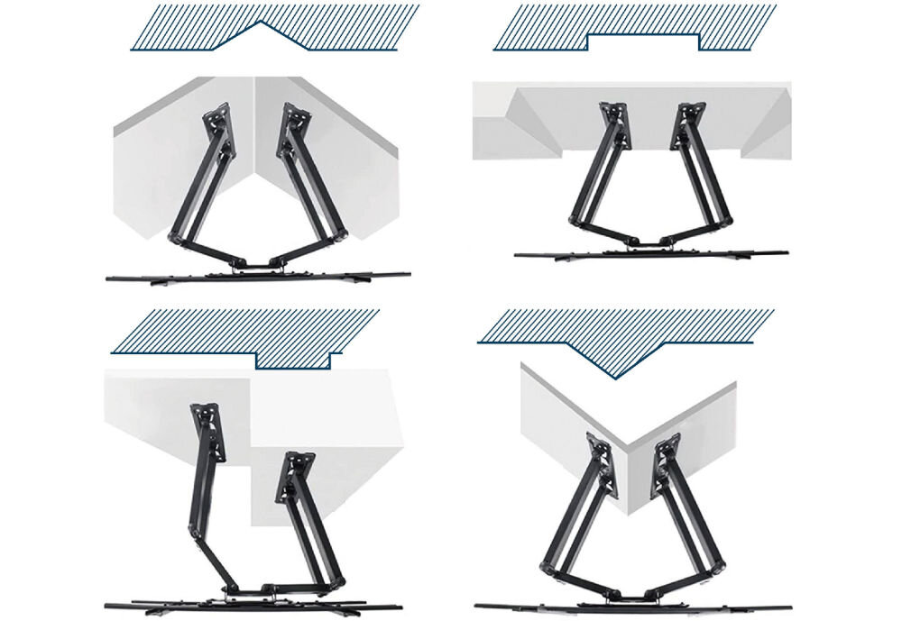 Uchwyt GEMBIRD do TV 32-75 cali WM-75ST-02 - Łatwy montaż krok po kroku