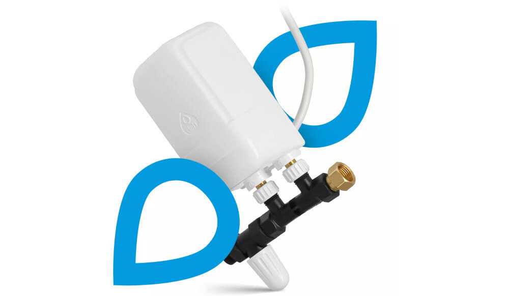 PRZEPŁYWOWY PODGRZEWACZ WODY DAFI 4.5 kW Z PRZYŁĄCZEM niewielkie rozmiary waga Długość Oszczędność miejsca