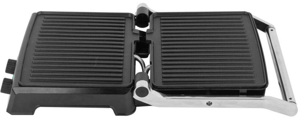 Grill elektryczny LUND 67457 Duża powierzchnia grillowania wymiary na dwóch płytach jednocześnie powierzchnia rozwiązanie