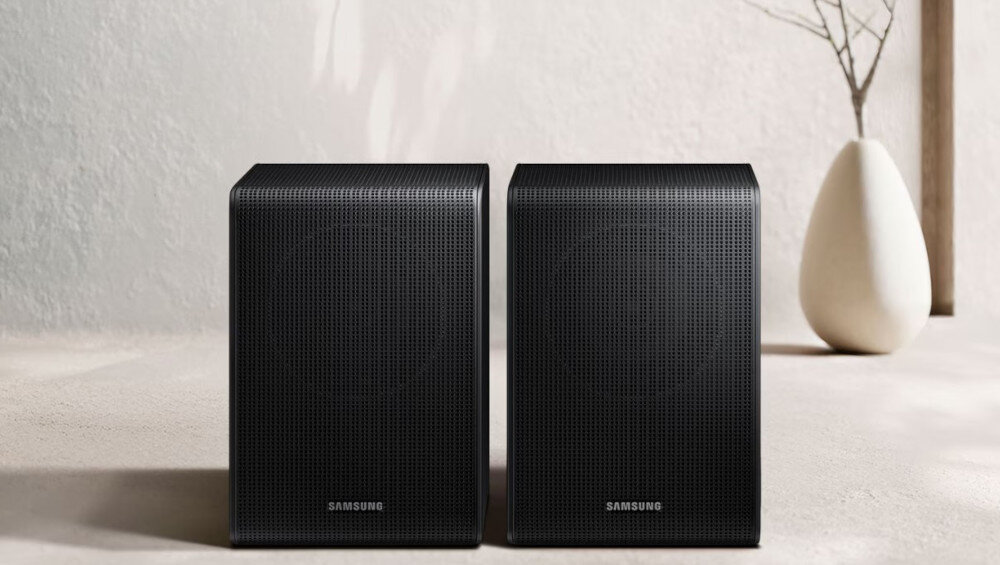 Kolumny głośnikowe SAMSUNG SWA-9250S - Kinowy dźwięk bez kabli, kolumny stojące na podłodze