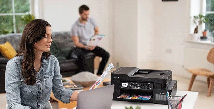 Urządzenie BROTHER MFC-T920DW - faks przesył danych z prędkością 14.4 kBps