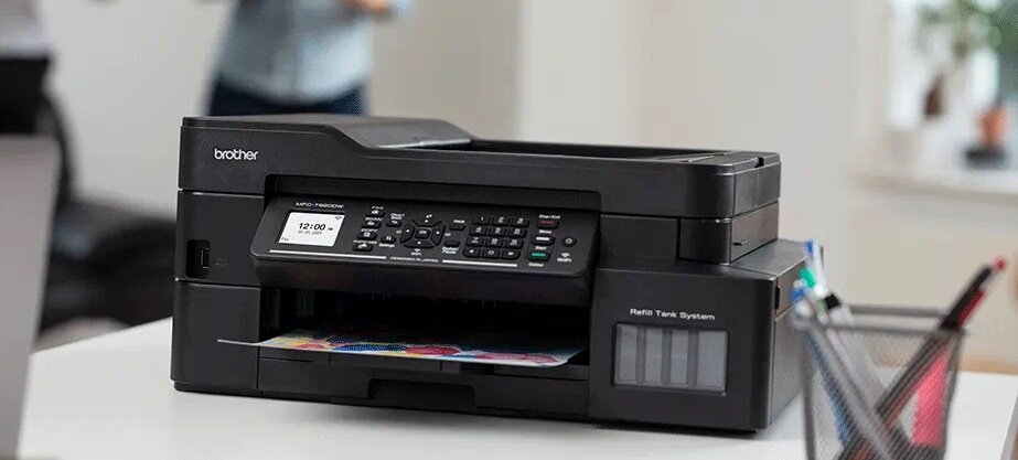 Urządzenie BROTHER MFC-T920DW - ergonomiczna praca podajnik papieru wyświetlacz WiFi niski pobór mocy