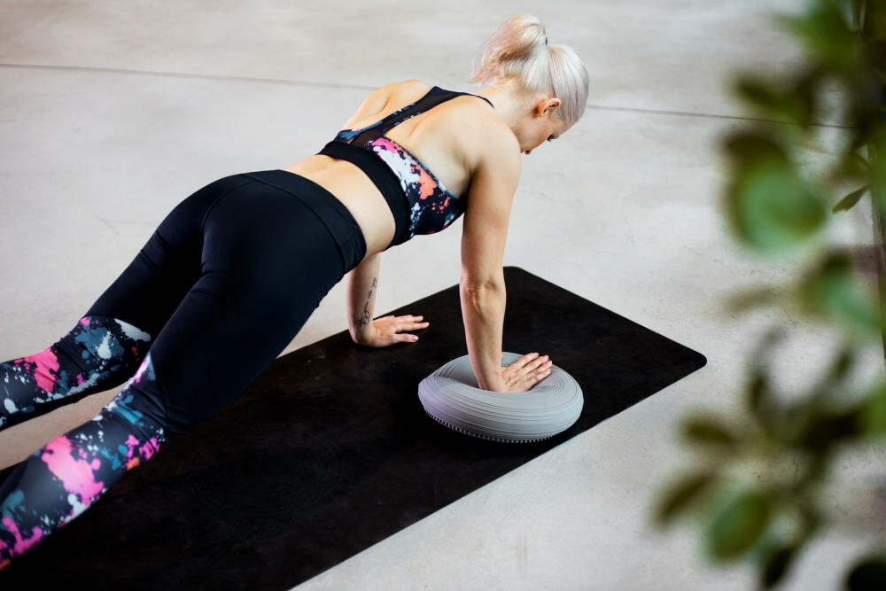 SPOKEY Fit Seat poduszka ćwiczenia równoważne koordynacja ruchowa masaż stóp