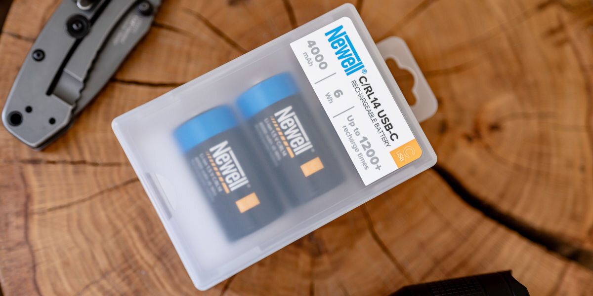 Akumulatorki NEWELL C/R14 USB-C 4000 mAh (2 szt.), marka, jakość, trwałość, zaufanie, Akumulator Newell C_R14 USB-C 4000 mAh 2 szt. blister w dedykowanym etui