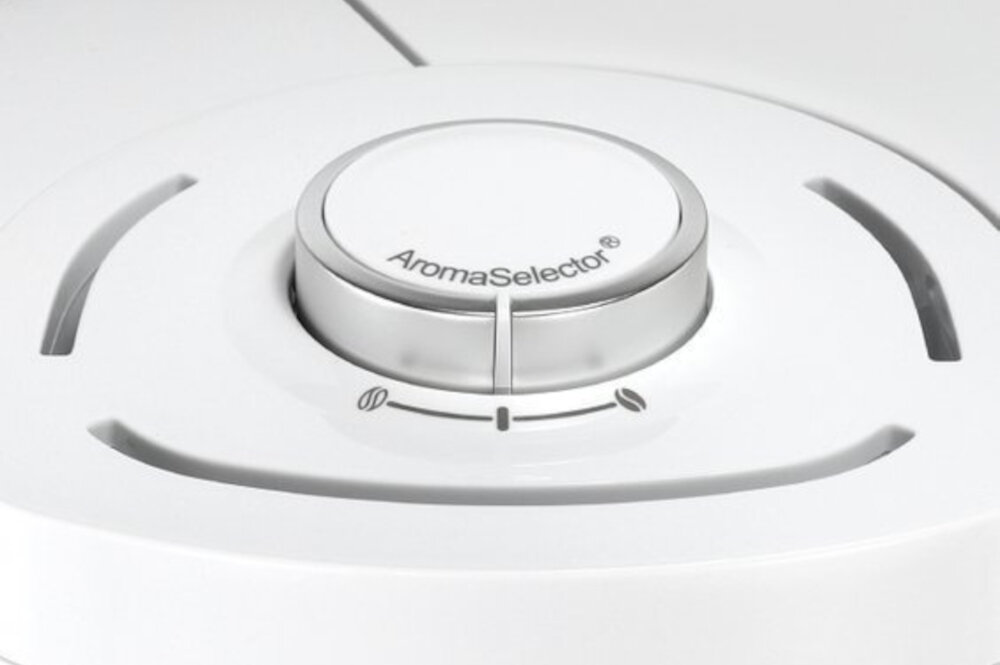 Ekspres MELITTA 1025-05 Perfection Look Biały Stylowa forma Eleganckie elementy stali nierdzewnej  AromaSelector dopasowanie intensywności naparu do preferencji