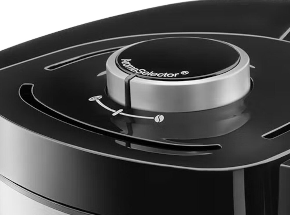 Ekspres MELITTA 1025-06 Perfection Look Czarny Stylowa forma Eleganckie elementy stali nierdzewnej  AromaSelector dopasowanie intensywności naparu do preferencji