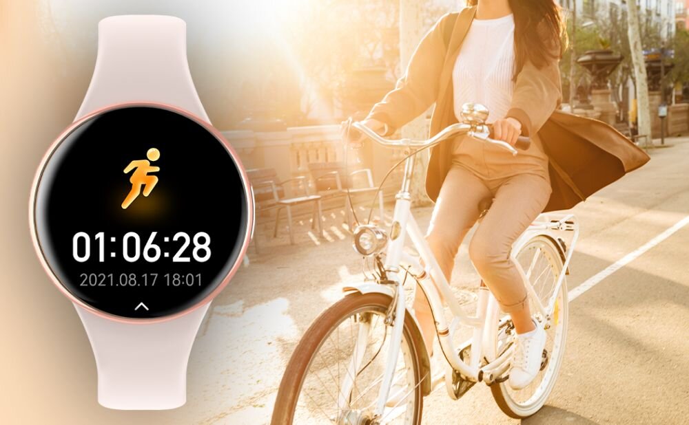Smartwatch MYPHONE Watch Mini aktywnosc spacer bieganie sporty odpornosc woda