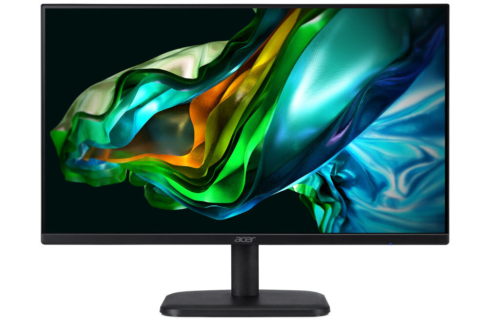 Monitor ACER EK321QHBI 31.5 cala 1920x1080px 100Hz 1 ms [VRB] prezentacja monitora na białym tle od przodu 100 Hz 1 ms VRB AdaptiveSync zastosowanie do gier grafiki pracy komfort