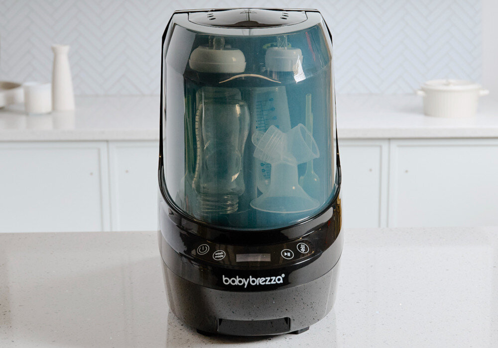 Sterylizator BABY BREZZA Bottle Washer Pro Czarny organizacja dnia Automatyzacja procesu mycia i sterylizacji obowiązki odciążenie odpoczynek opieka