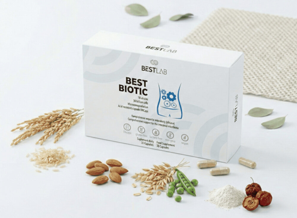 Probiotyk BESTLAB BestBiotic (30 kapsułek) opakowanie z kapsułkami jedna kapsułka dziennie do wieczornego posiłku i popita wodą Kapsułkę można również otworzyć ułatwia suplementację osobom, które mają trudności z połykaniem kapsułek przechowywać w temperaturze pokojowej, w suchym miejscu, z dala od wilgoci i światła