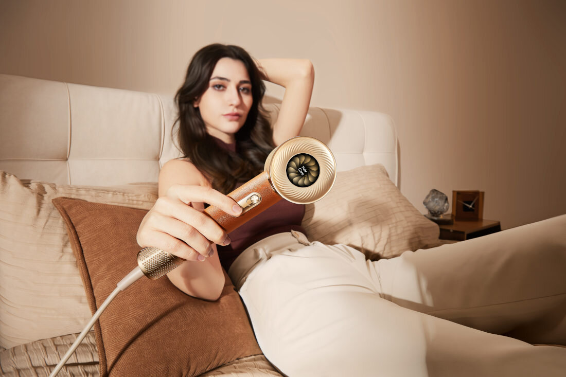 Suszarka do włosów DREAME Miracle Praktyczny wyświetlacz LCD dyspozycja obsługa 4 różne tryby dostosowanie potrzeby