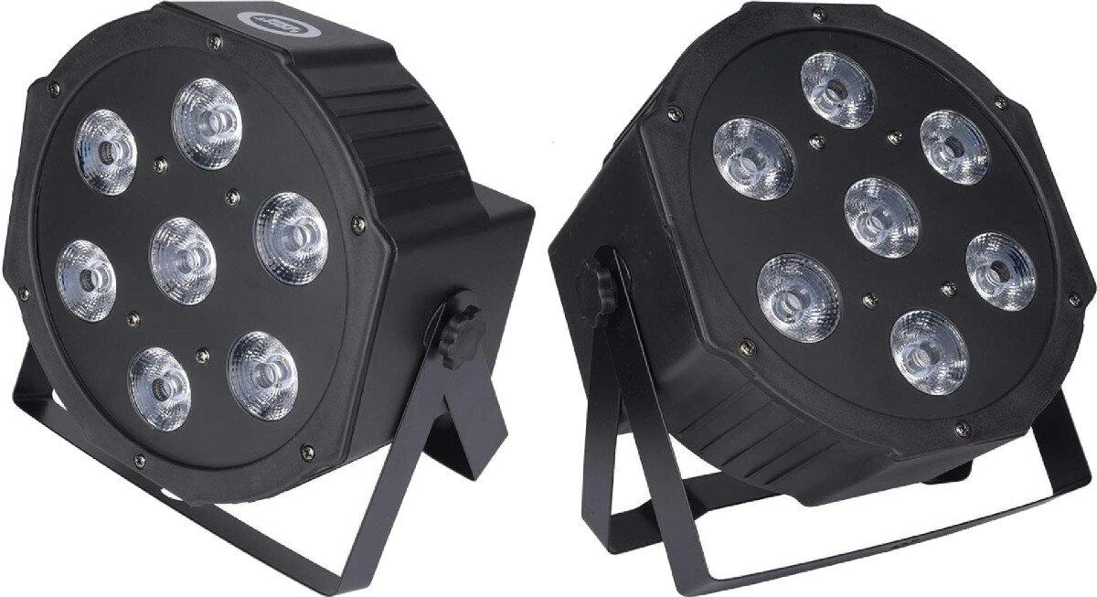 Reflektor LIGHT4ME Tri Par Basic 7X9W wielkość uchwyt