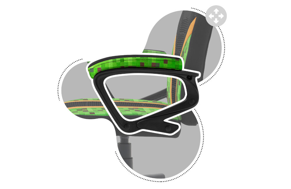 FOTEL HUZARO RANGER 1.0 podłokietniki odpornosc na odksztalcenia