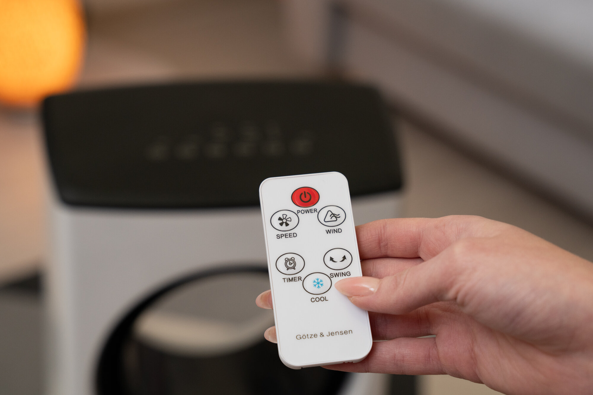 Klimator GÖTZE & JENSEN AC501 panel sterowania pilot