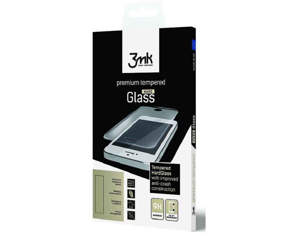 Szkło hartowane 3MK HardGlass do Apple iPhone Xr ochrona szybka bezpieczeństwo smartfon telefon
