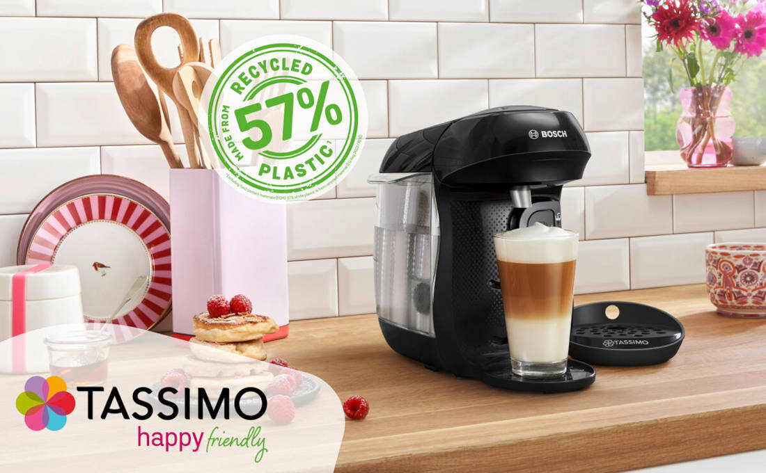 Ekspres BOSCH Tassimo Happy TAS102E Czarny Guiltfree