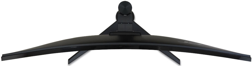 Monitor ACER Nitro 27 cali XZ270W0BMIIPHX 1920x1080px 240Hz 1 ms [VRB] Curved prezentacja monitora od góry na białym tle dwa głośniki 2W bez potrzeby podłączania dodatkowego sprzętu audio