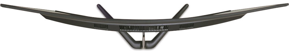 Monitor ACER Nitro ED320QW0BMIIPX 31.5 cala 1920x1080px 240Hz 1 ms [VRB] Curved prezentacja monitora od góry na białym tle dwa głośniki 2W bez potrzeby podłączania dodatkowego sprzętu audio