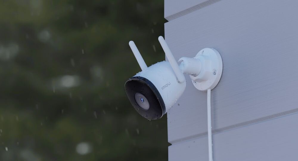 Kamera IMOU Bullet 2C 4MP czujnik rozdzielczość odporność łączność monitoring montaż odporność zasięg