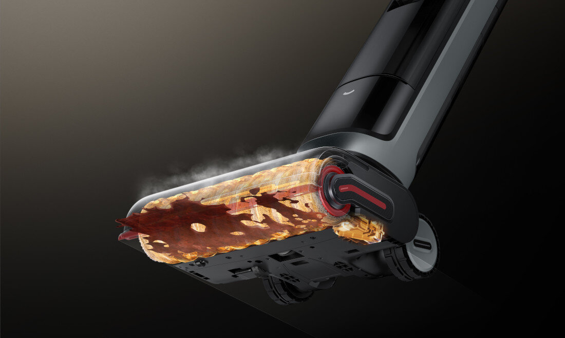 Odkurzacz DREAME H15 Pro Heat EU Czyszczenie podłóg gorącą wodą temperatura roztwór do usuwania oleju uporczywe tłuszcze kuchenne 