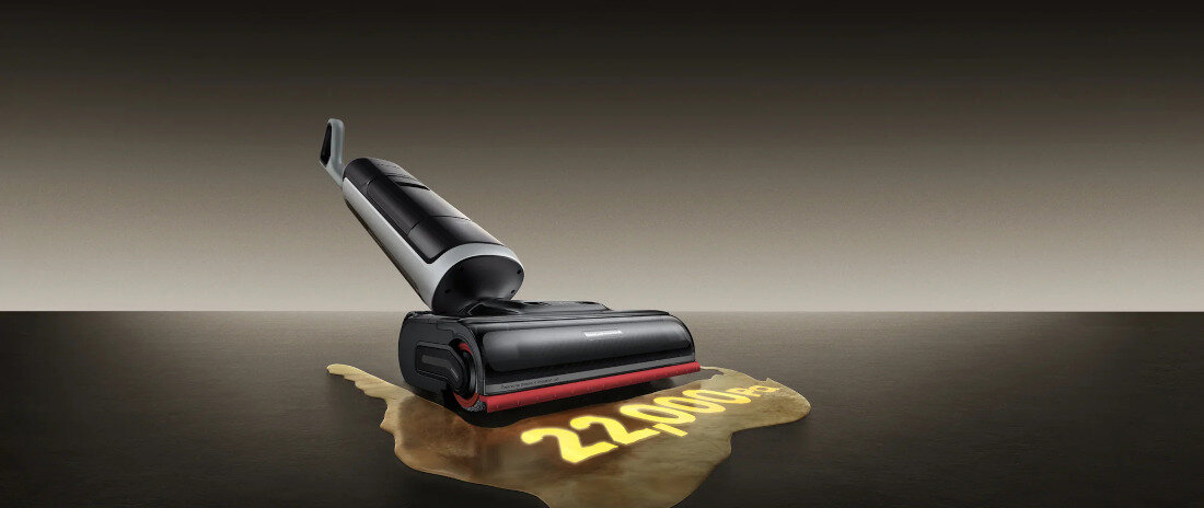 Odkurzacz DREAME H15 Pro Heat EU na każdym podłożu moc ssania zarówno suche, jak i mokre zabrudzenia