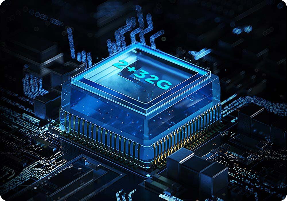 Telewizor HAIER H65S80FUX 65 QLED 4K 120Hz VRR Google TV HDMI 2.1 wizaualizacja zastosowanego procesora