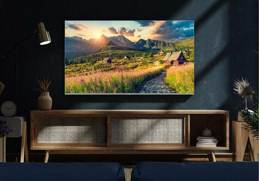 HAIER H55M90EUX HDMI 2.1 konsol urządzeń multimedialnych Dwa porty USB-A 2.0 odtworzysz filmy, zdjęcia czy muzykę pendrive’a czy dysku - telewizor z żywymi kolorami