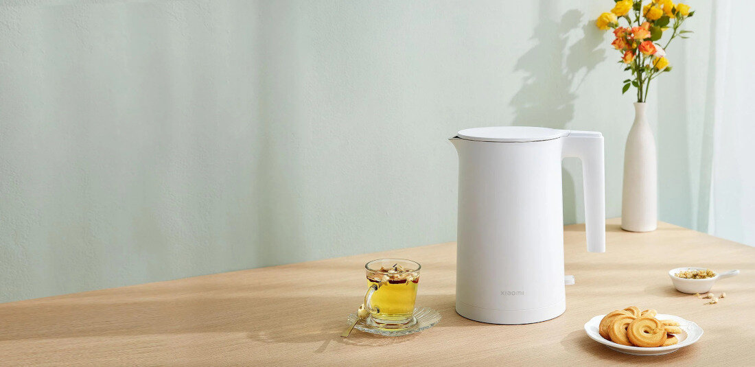Czajnik XIAOMI Electric Kettle 2 Lite EU 58410 Szybkie gotowanie wody moc Automatyczna funkcja wyłączania 