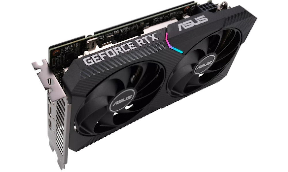 ASUS Dual GeForce RTX3050 OC Edition 8GB skos gora