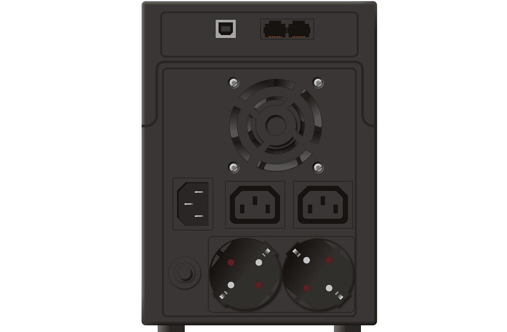 Zasilacz UPS POWERWALKER Line-Interactive 2200VA - oszczędzanie energii