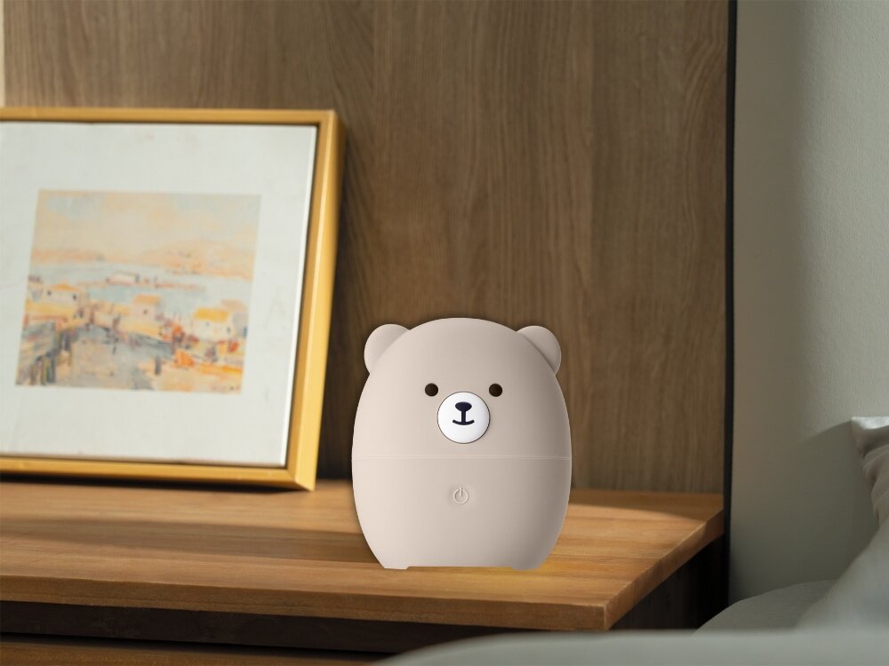 Dyfuzor NATURAL ORIGIN Bear Mini wykonanie silikon PP bez BPA kompaktowy bezpieczny