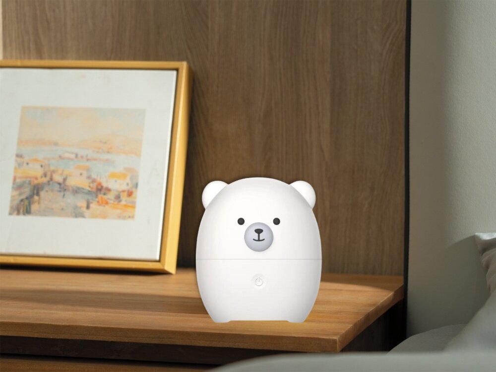 Dyfuzor NATURAL ORIGIN Bear Mini wykonanie silikon PP bez BPA kompaktowy bezpieczny
