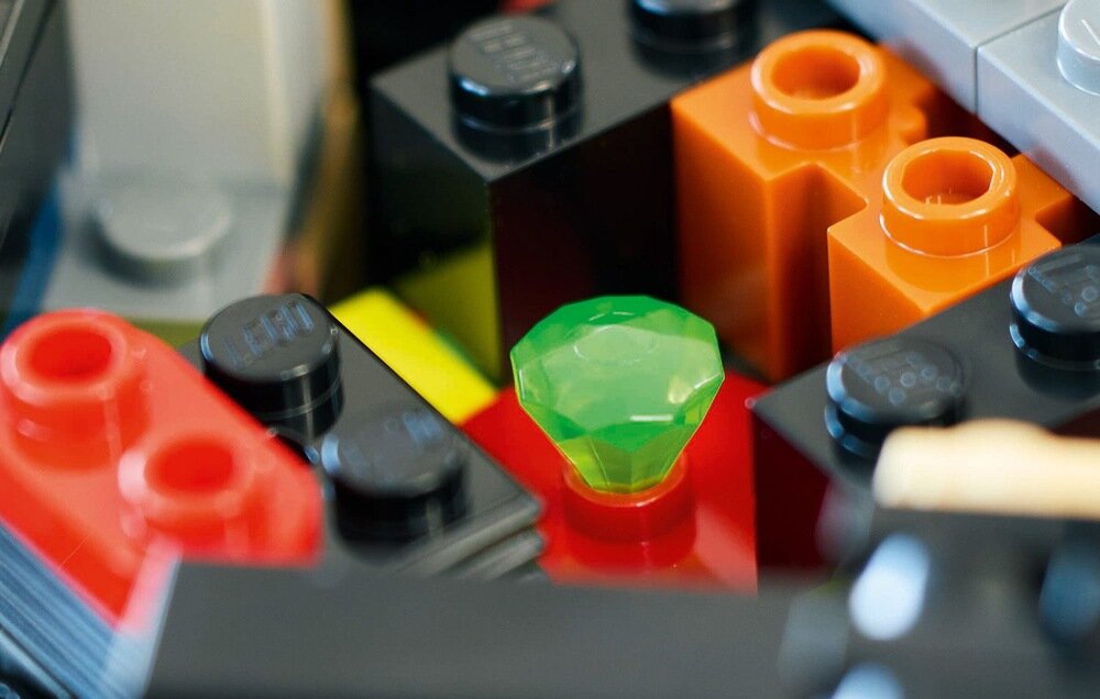 LEGO 77000 Sonic the Hedgehog Jeż Shadow wnętrze