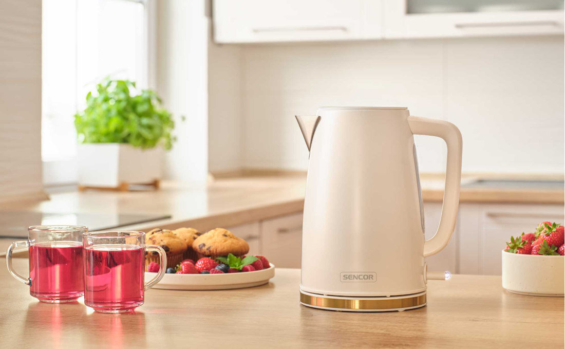 Czajnik SENCOR SWK 1780WH wygląd design prezentacja wizualizacja dla Twojego domu
