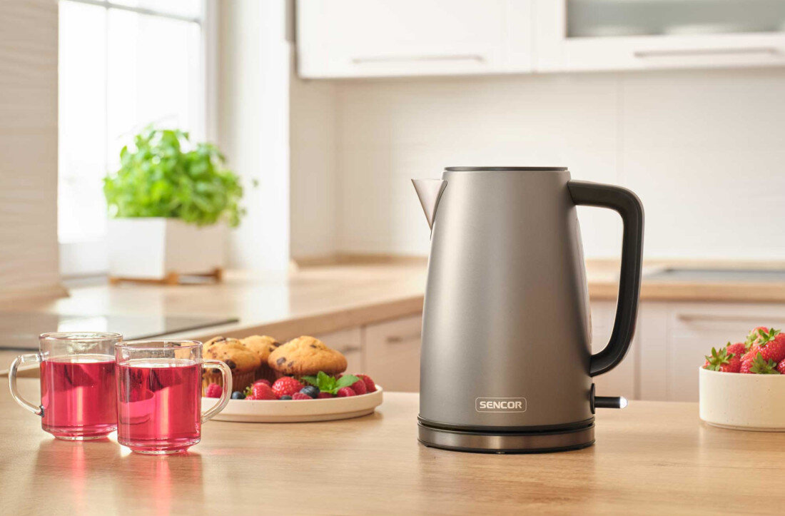 Czajnik SENCOR SWK 1788BK Czarny wygląd design prezentacja wizualizacja dla Twojego domu