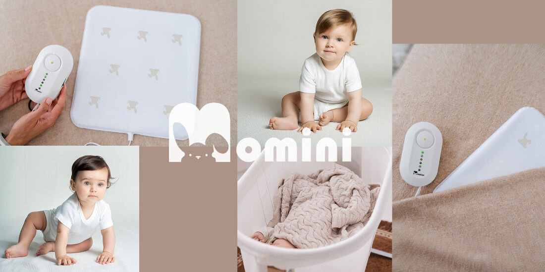 Monitor oddechu MOMINI SleepSafe obsługa higiena monitorowanie