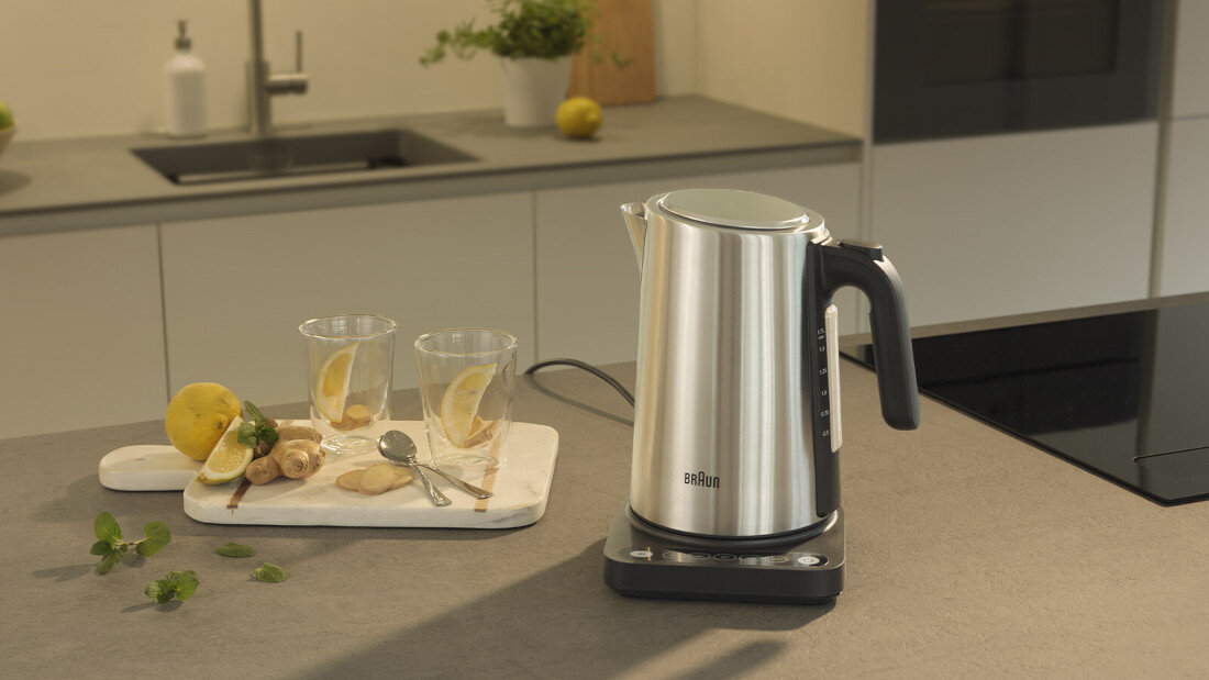 Czajnik BRAUN WK5205BK design tło prezentacja wizualizacja Dopasowanie do Twoich potrzeb