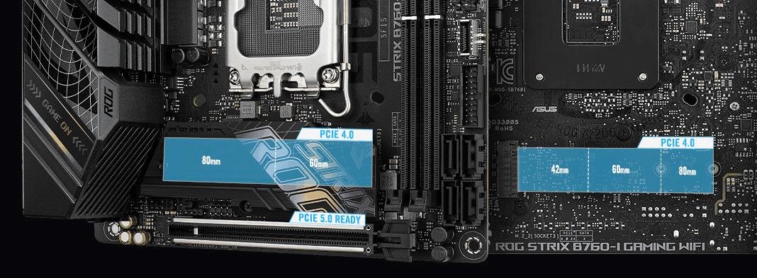Płyta główna ASUS ROG Strix B760-I Gaming WiFi - PCIe 5.0