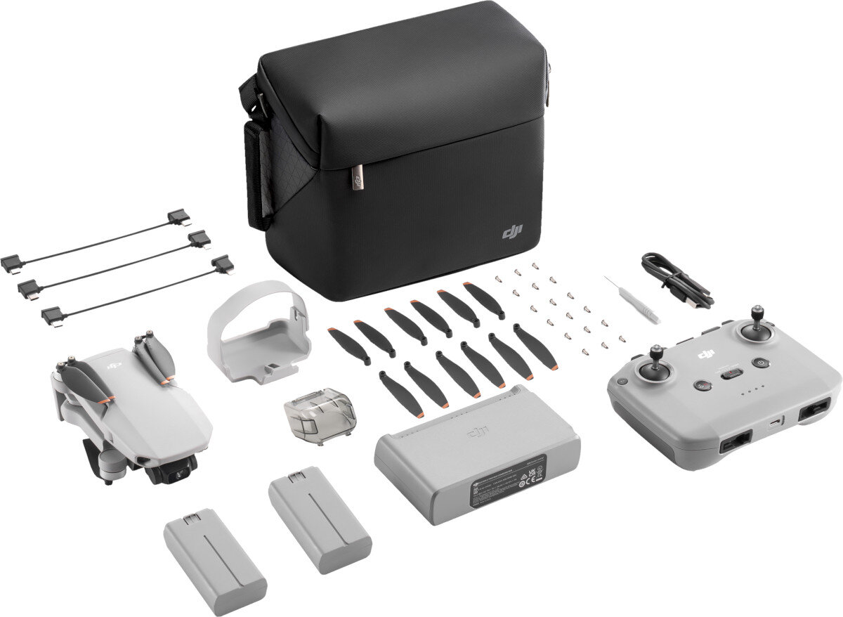Dron DJI Mini 2 SE Fly More Combo opakowanie zawartość zestaw